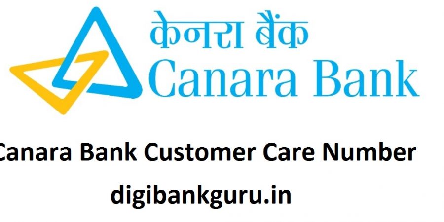 Canara Bank Customer Care Number
