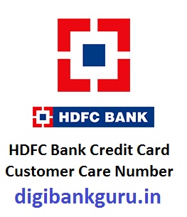 HDFC Bank Credit Card Customer Care Number