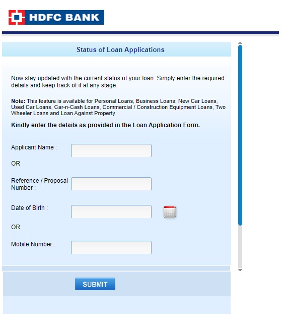 How To Check Hdfc Loan Application Status Online Digi Bank Guru 8483