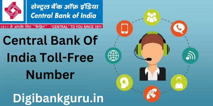 Central Bank Of India Toll Free Number